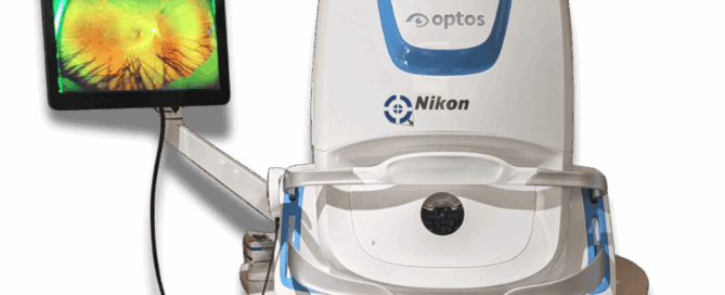 Optos machine for use in Retinal imaging